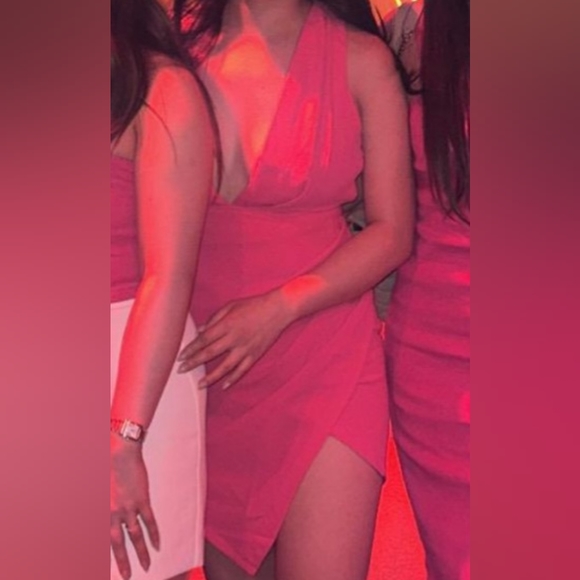 Hot pink barbie mini party dress - Picture 2 of 3